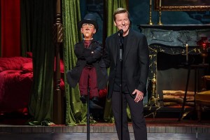 Jeff Dunham and Walter in Dunham's Scrooged-Up Holiday Special