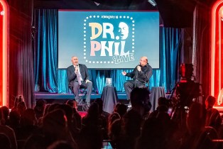 Adam Ray and Dr. Phil in Adam Ray is Dr. Phil Unleashed on Netflix