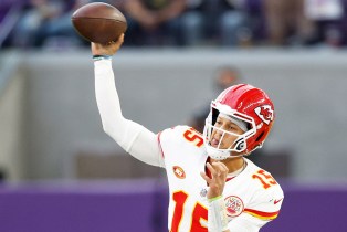 Chiefs -- Patrick Mahomes