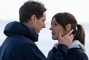 Jim (Andrew Knott) and Becca (Suranne Jones) in 'MaryLand' Episode 3