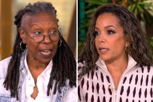 'The View': Whoopi Goldberg Asks Sunny Hostin To "Rephrase" Her Words After She Says "The Bar Is Pretty Low" To Be President